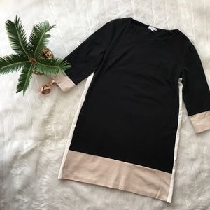 NY&Co color black midi dress- XL